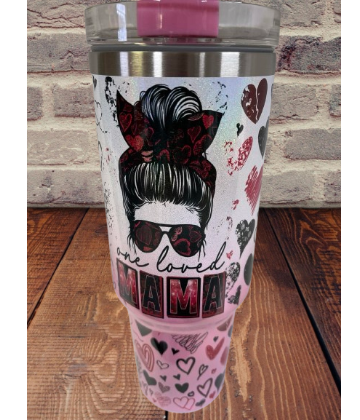 40oz Finished Valentine Tumblers