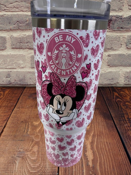 40oz Finished Valentine Tumblers