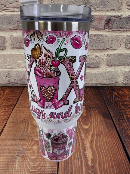40oz Finished Valentine Tumblers