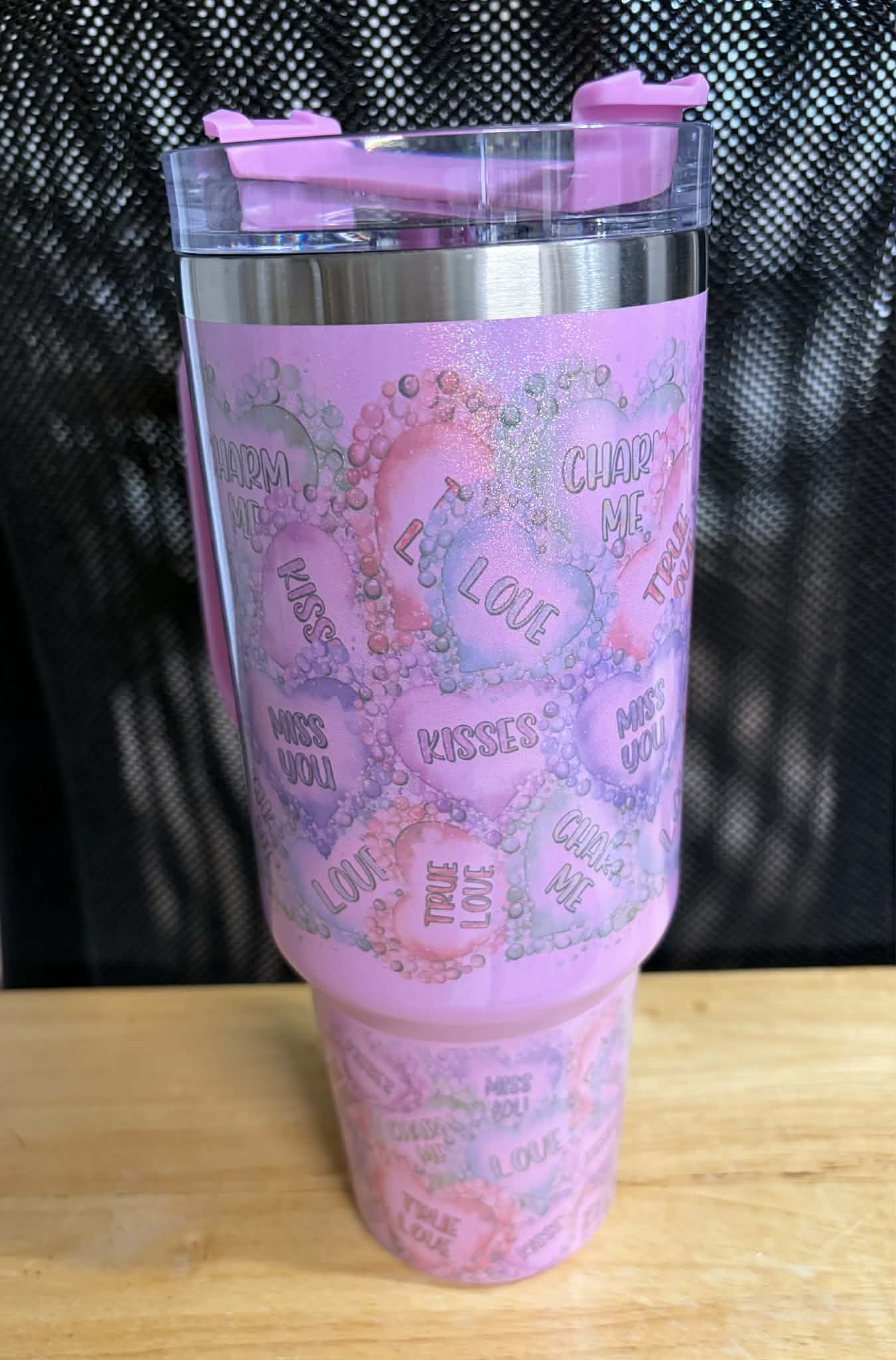40oz Finished Valentine Tumblers