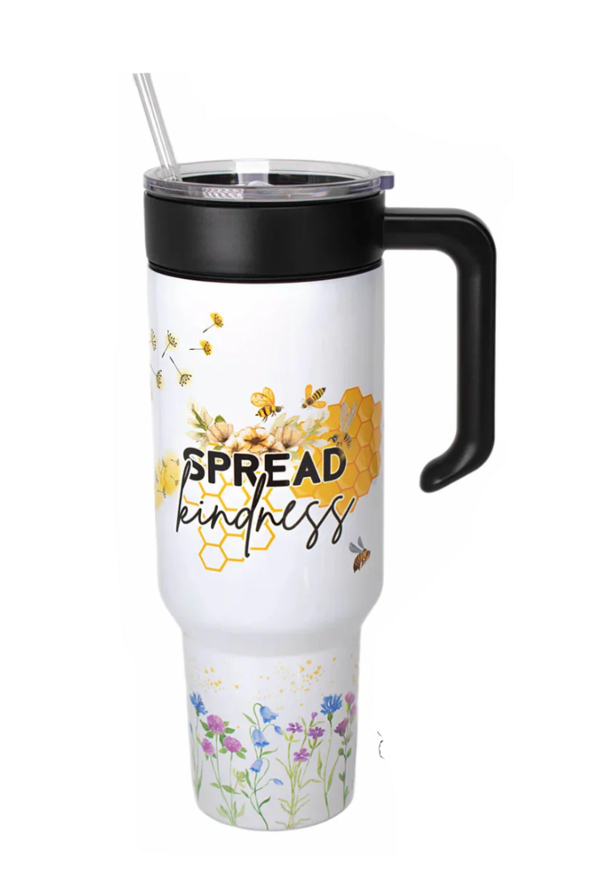 40oz Blank Tumbler with removeable handle