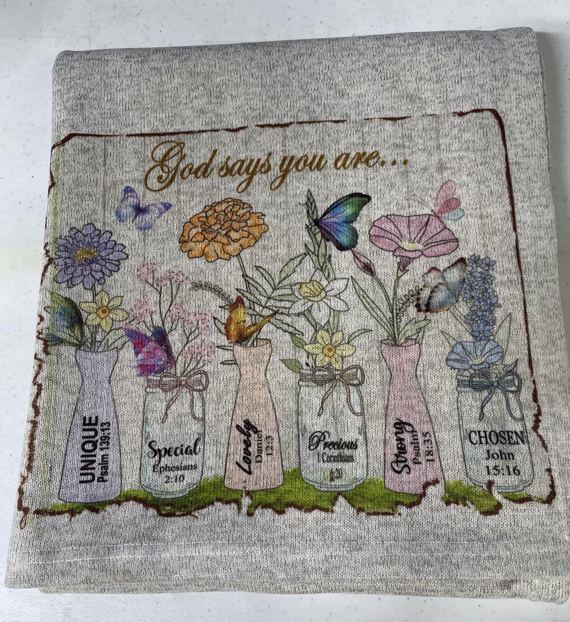 Blankets/40"x60" (Blank) sweater fleece 100% Polyester