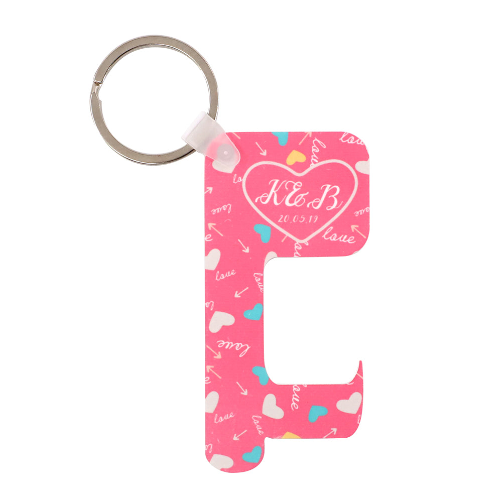 Key Chain -Blank Germ Free Door Pull and Key Chain