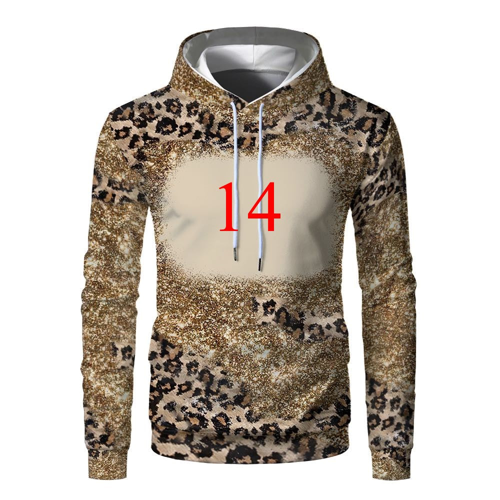 Apparel/ Adult Sublimation Faux Bleached Hoodies and Kids