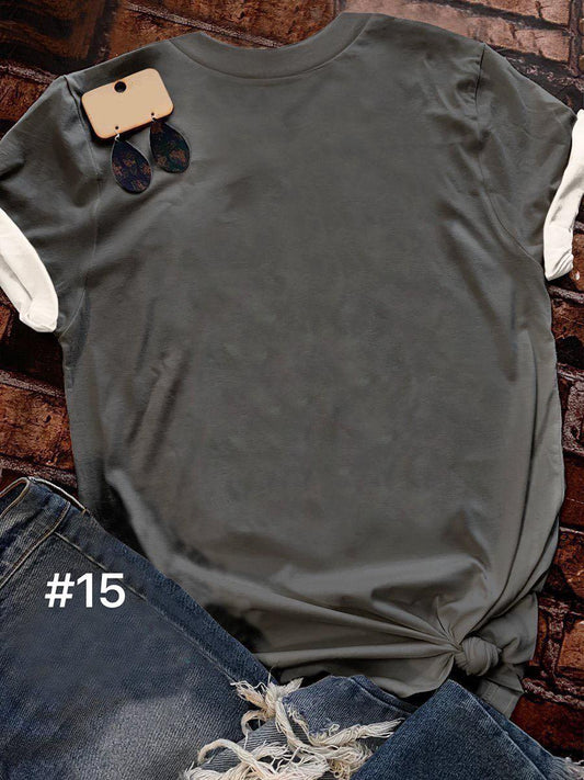 #15 Apparel/ Kids/Adult Sublimation Faux Bleached T-Shirts