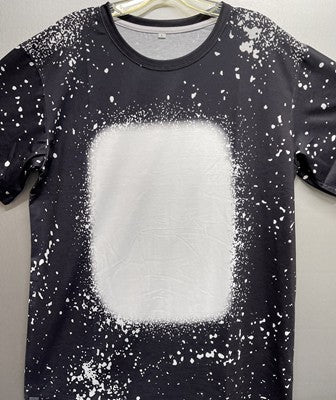 Apparel/Adult Faux Bleached solid color Short SLEEVE TRUE TO SIZE