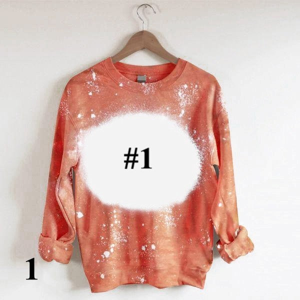 ADULT Sweatshirts Sublimation Bleached Design #1