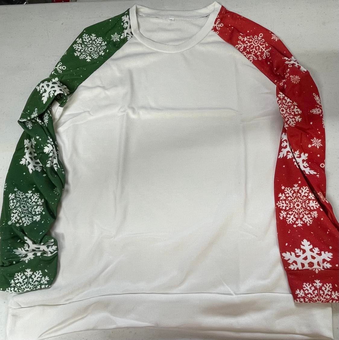 ADULT SWEATSHIRTS Bleached Colored sleeves