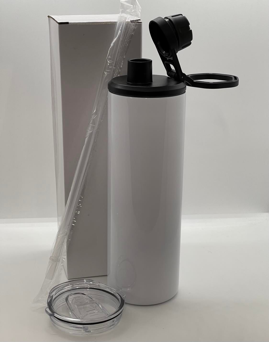 Extra Tumbler Lid with Straw