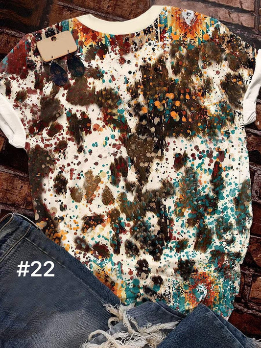 #22 Apparel/ Kids/Adult Sublimation Faux Bleached T-Shirts