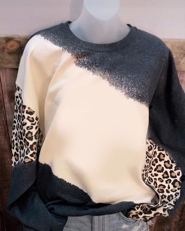 ADULT SWEATSHIRTS Bleached Design #24