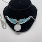 Jewerly/Sublimation Angel Wings Snap Button Necklaces