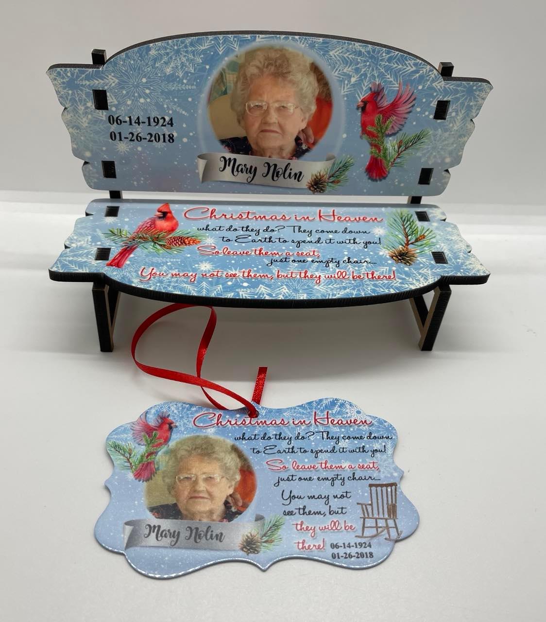 MDF Memorial BENCH Blank Sublimation