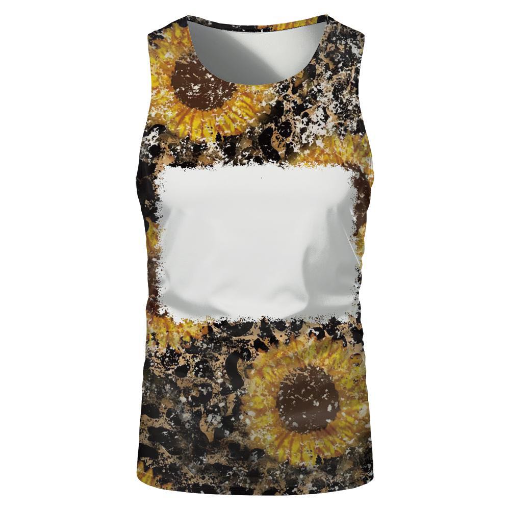 Apparel/ Kids/Adult Sublimation Faux Bleached Tank Top #32