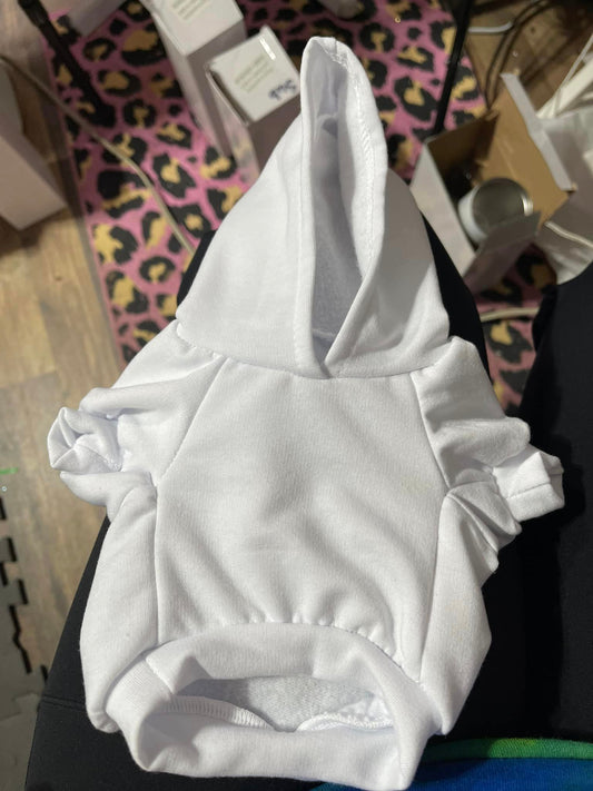 Sublimation Polyester Pet Hoodies