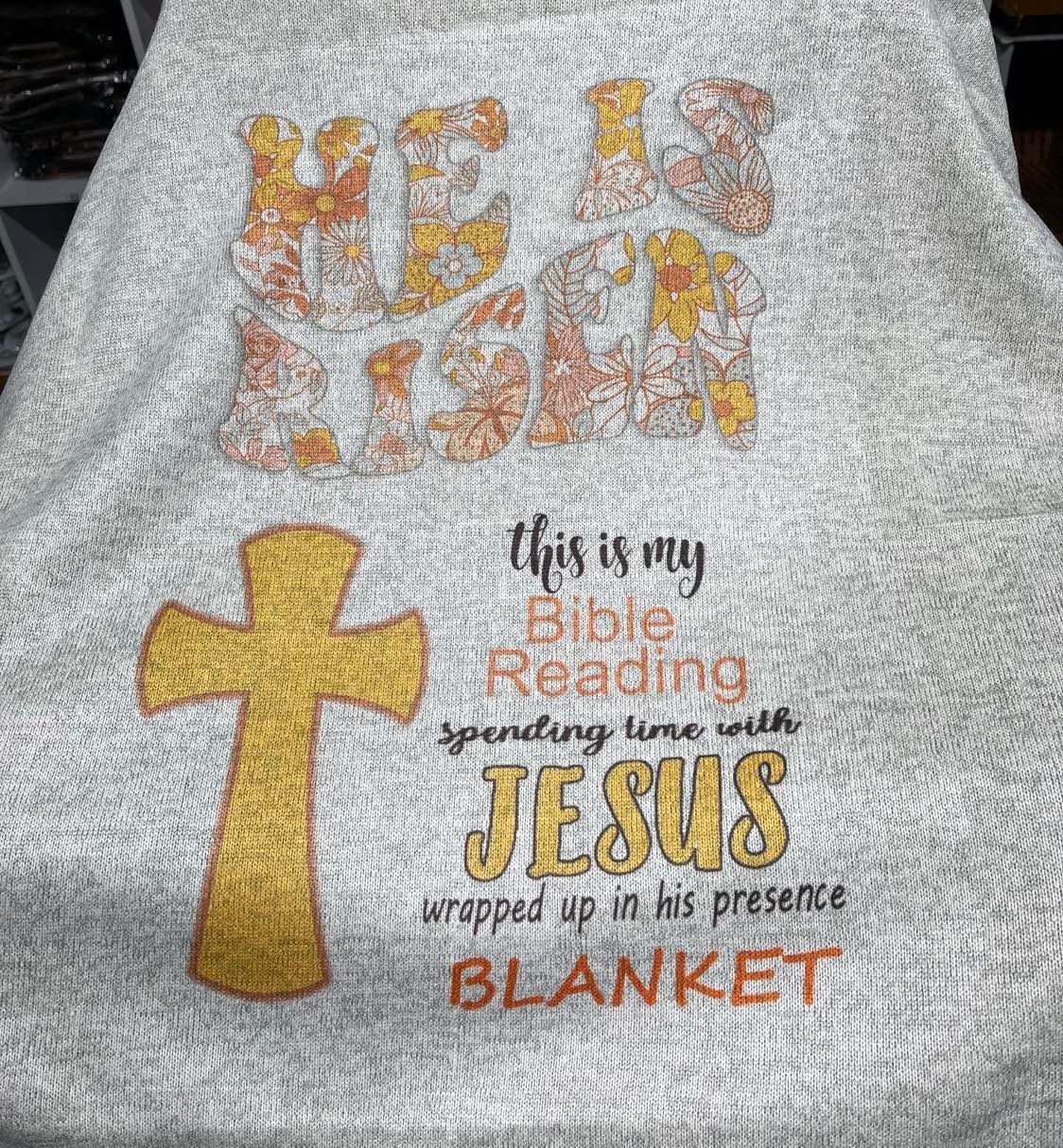 Blankets/40"x60" (Blank) sweater fleece 100% Polyester