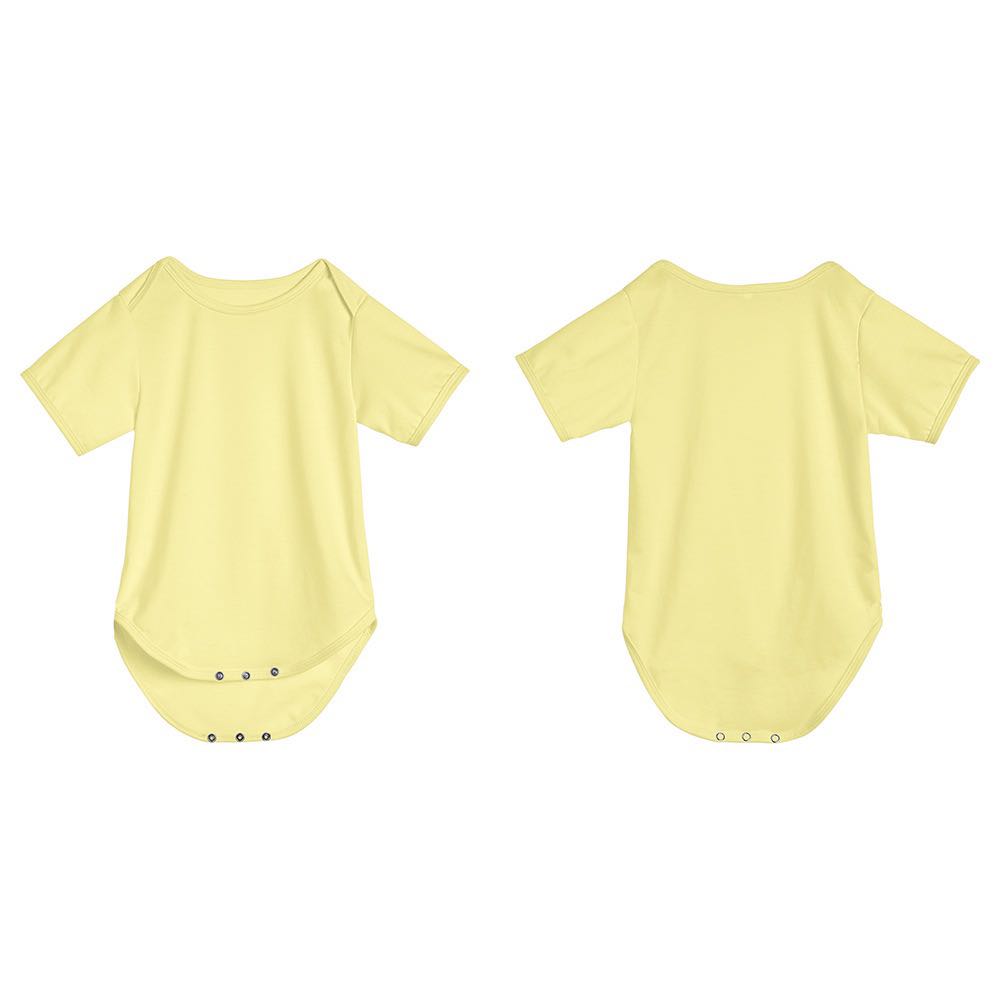 Baby Short Sleeve Colored Onesie –for Sublimation