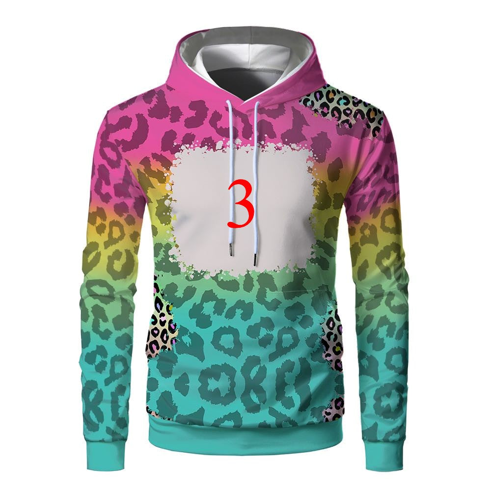Apparel/ Adult Sublimation Faux Bleached Hoodies and Kids