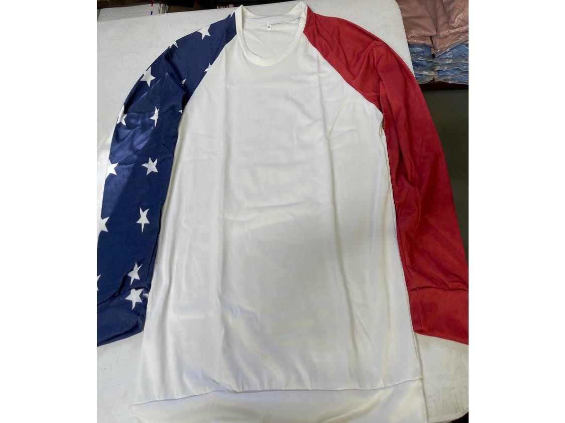 ADULT SWEATSHIRTS Bleached Colored sleeves