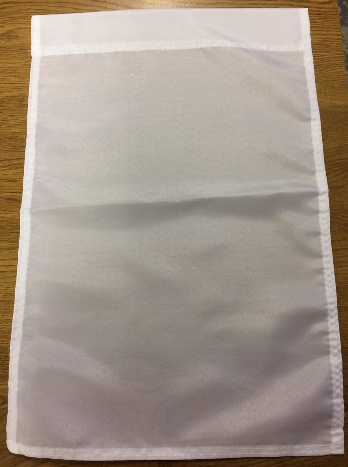 Garden Flag - Blank Garden Flag 12"x18" $1.75ea