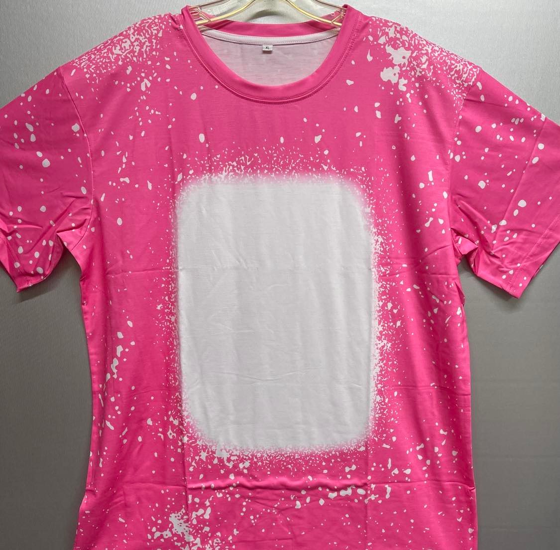 Apparel/Adult Faux Bleached solid color Short SLEEVE TRUE TO SIZE