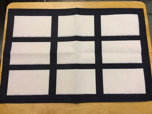 Photo/ 9 Linen Panel place mat