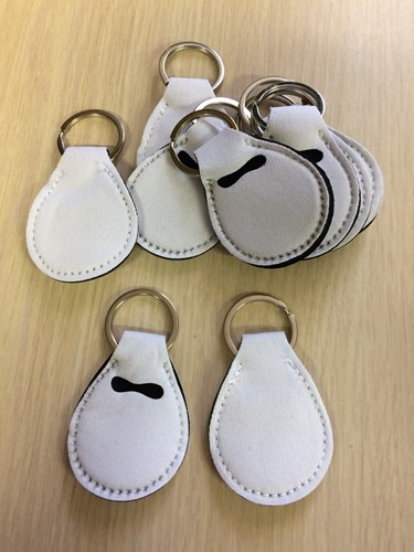 Key Chain (Blank) Quarter Holder