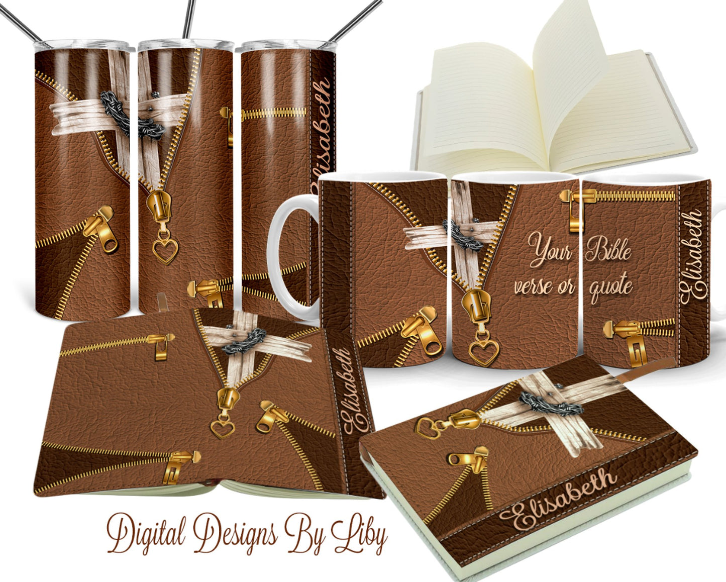 Sublimation custom leather Notebook/Journal/Diary