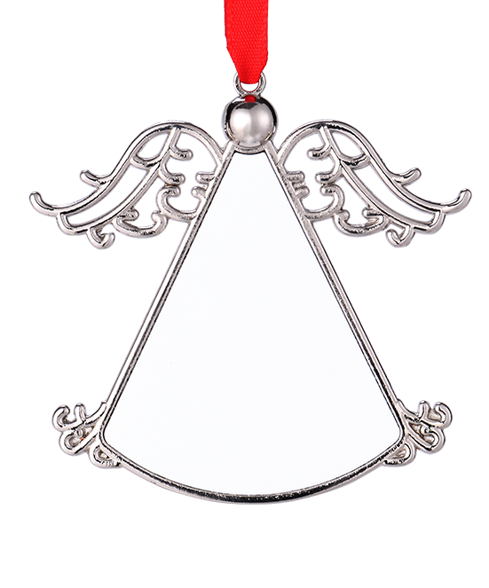 Ornament/ Metal Angel Wing Christmas Ornaments (Gold) (Silver)