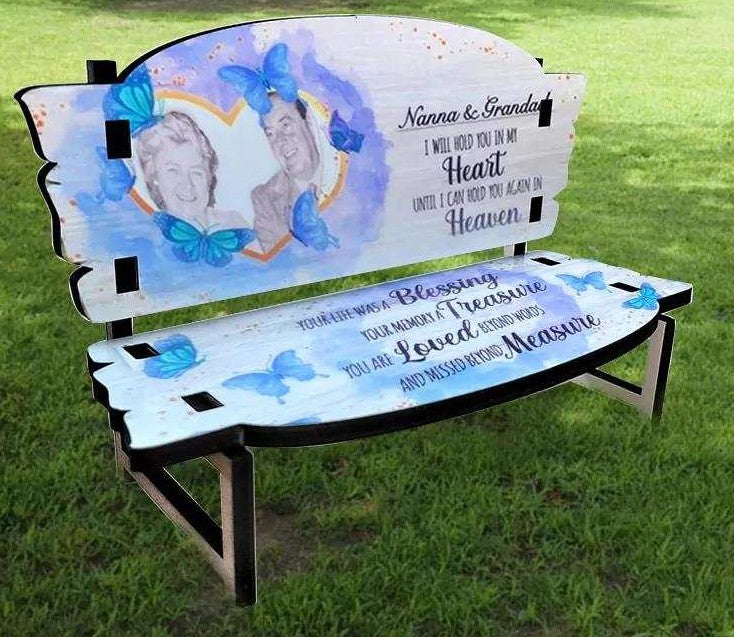 MDF Memorial BENCH Blank Sublimation