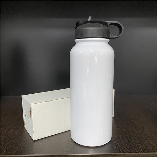Tumblers/Drink Ware/32oz Sublimation double walled Stainless Steel blanks sublimation water bottle
