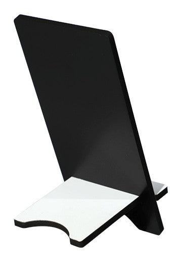 MDF Photo Panel Phone Stand White Blank