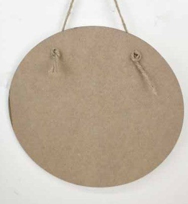 Sublimation wooden Blank mdf Round door Hanger /wall hanger 11.75"x11.75"