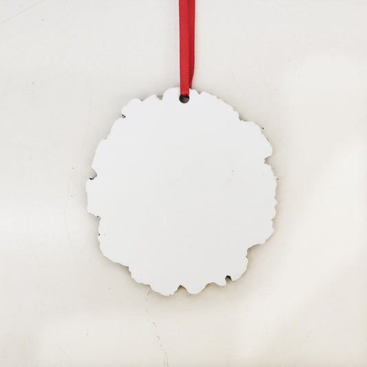 Ornament/Wood Slice Double Sided Sublimation /Aluminum