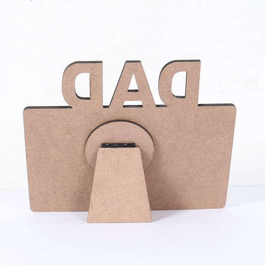 MDF Wood Photo Frame 7"x5.90" Dad