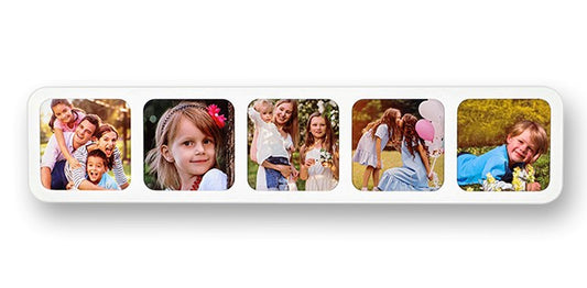 Sublimation Plastic Photo Block Blanks with Alimimun Insert