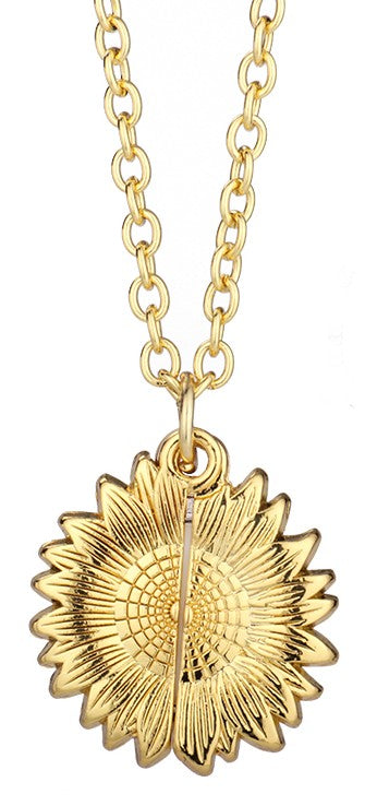 Jewerly/Gold Necklace Sunshine Open Locket