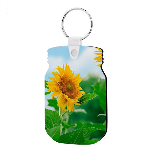 Key Chain MDF Jar Db sided