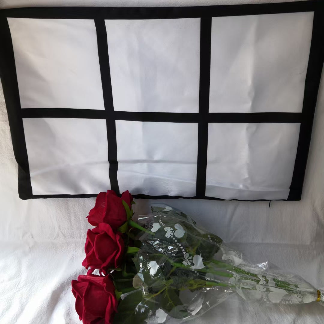Photo/6 Panel pillow case 12"x20"
