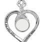 Jewerly/ Snap Necklace Heart I love You