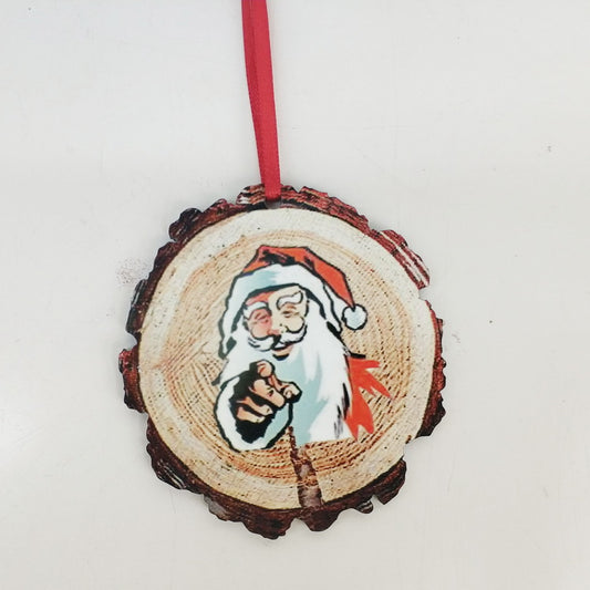 Ornament/Wood Slice Double Sided Sublimation /Aluminum