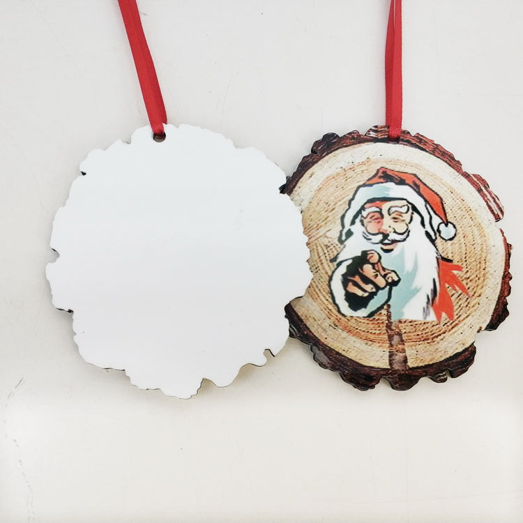 Ornament/Wood Slice Double Sided Sublimation /Aluminum