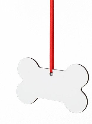 Ornament/ MDF Double-sided Bone Christmas Ornaments