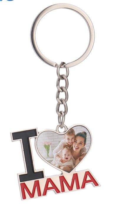 I love Mama Keychain