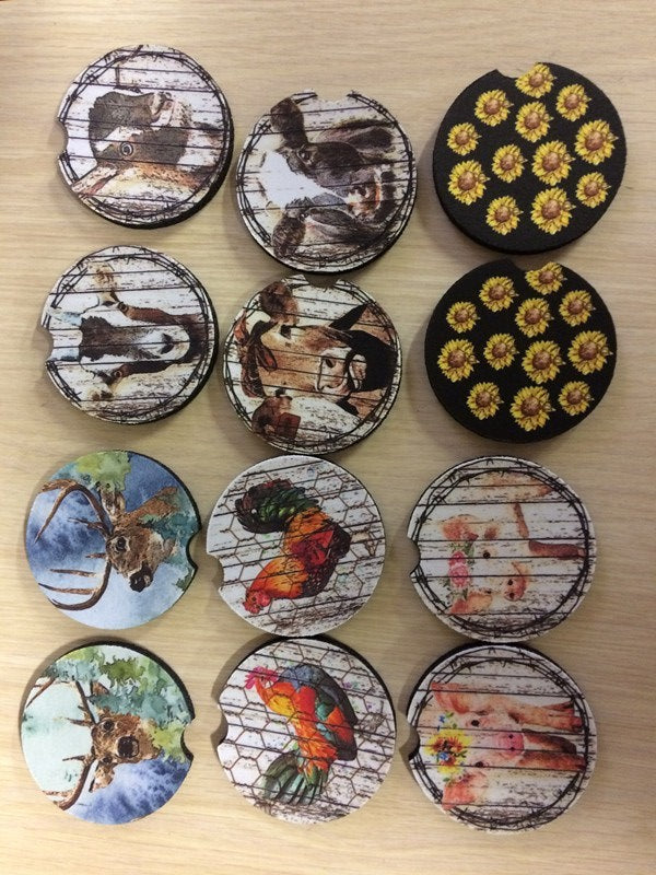 Car Coasters $.65 ea