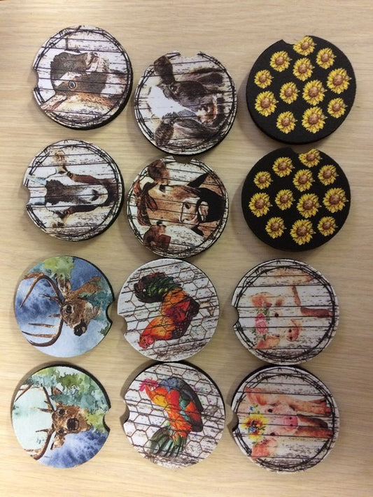 Car Coasters $.65 ea