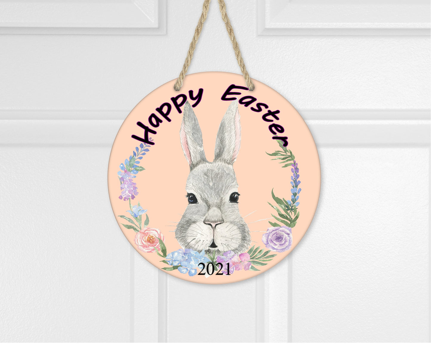 Sublimation wooden Blank mdf Round door Hanger /wall hanger 11.75"x11.75"