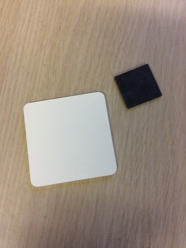 Sublimation Blank square FRP Magnet