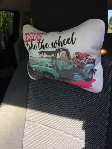 Pillow /Soften Linen Car Pillow Case cover