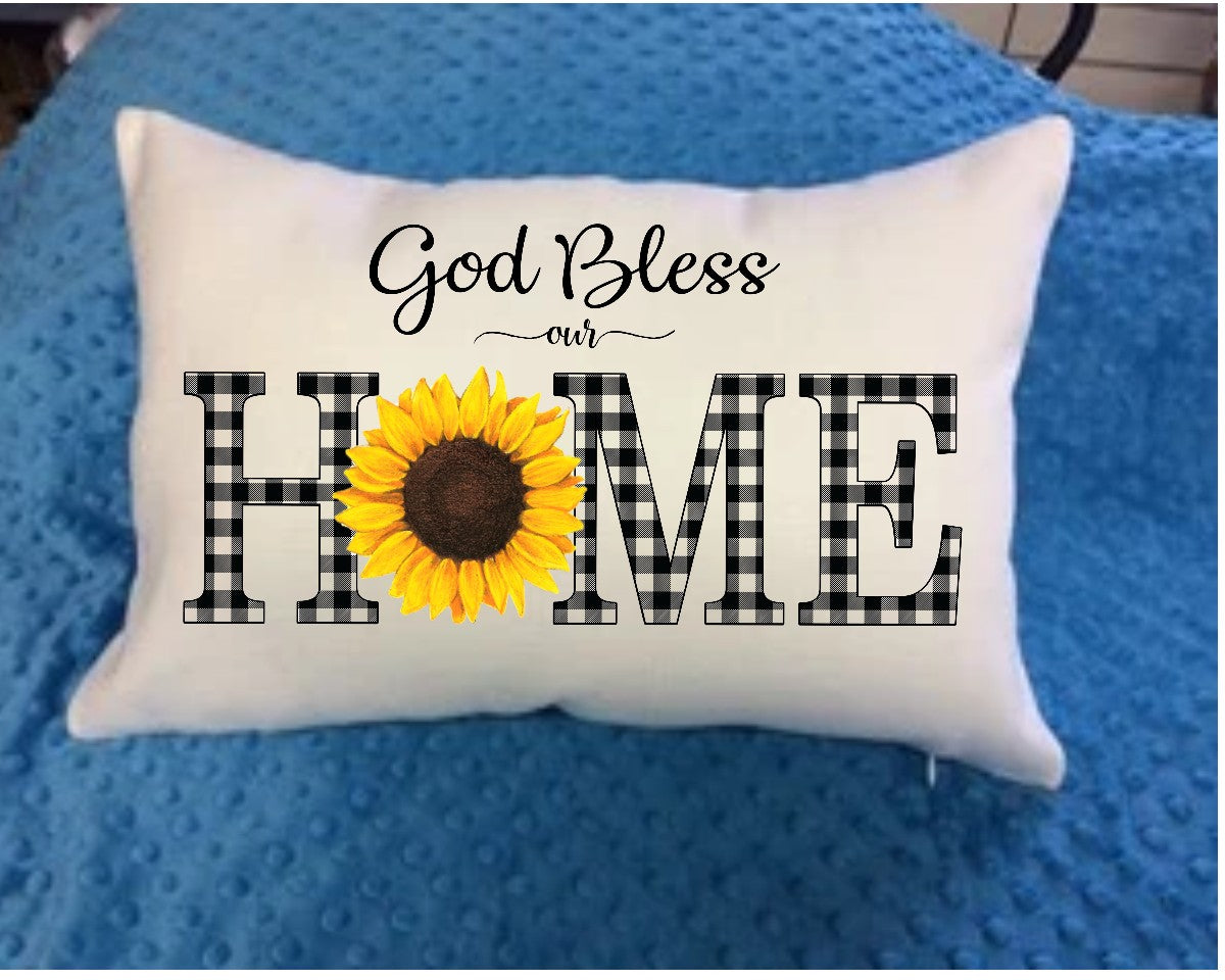 Pillow Cover-Soft White Linen Pillow Case 12"x18"